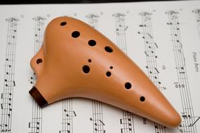 Ocarina Instrument Wind and notes