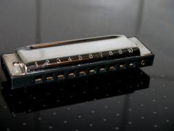 retro Harmonica Instrument