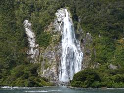 Waterfall Water forest