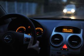 Interior Dark car