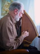 old Kantele Musician