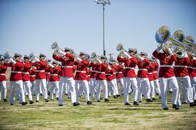 Drum And Bugle Corps Of The Marine Corps