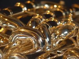 Euphonium gold Instrument
