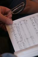 Choir Sing, music sheet