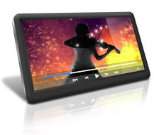 mp5 player on tablet