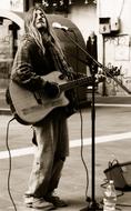 Guitarist street