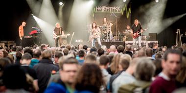Festival Rock Concert people