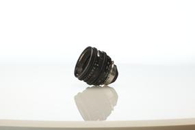 Lens of Camera at white background