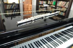 flute on the piano