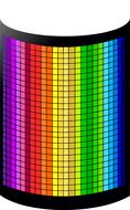 graphic equalizer colorful pattern