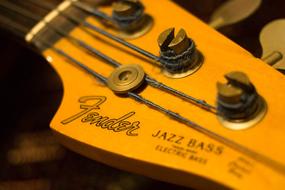 head of jazz bass guitar