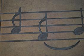 Music Notes Sheet page