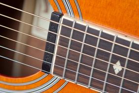 strings of Guitar, detail