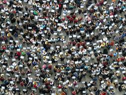 Quantitative Mass Group of people