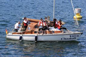 Music boat
