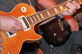 Guitar Strings Music hand