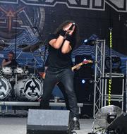 Concert, male Singer on stage