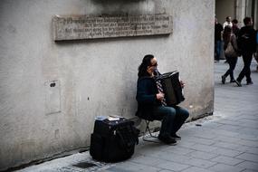 Street accordion Musicians