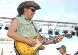 Ted Nugent guitarist on Concert Performance