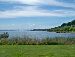 view from the coast to Puget Sound