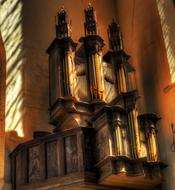 Pipe Organ shadow