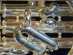 shine Euphonium Brass Instrument