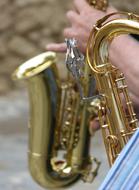 Saxophone Band Wind hand
