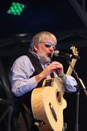 Guitarist Performer in sunglasses