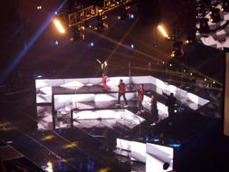 Backstreet Boys band on stage, Concert