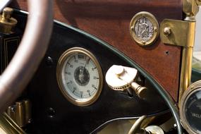 Auto Oldtimer rank wheel
