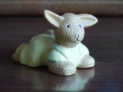 Sheep ceramic decoration