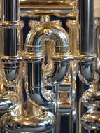 gold Euphonium Instrument