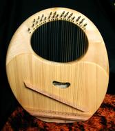 handmade wooden musical instrument