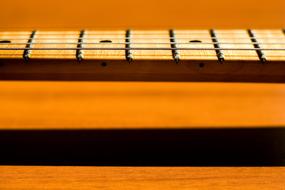 Neck Guitar Bass orange