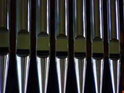 Silver whistles of the organ