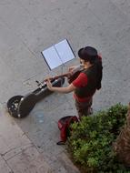 Street Musician acoustic Guitar