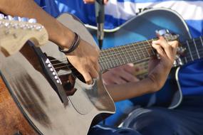Guitar Music Instrument hands