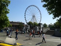 Ferris Wheel Park people