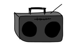drawn radio device
