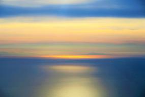 Marine Reflection Water at sunset