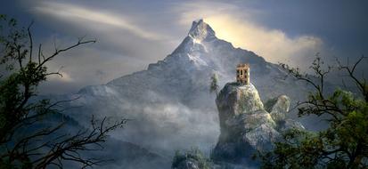 unusually beautiful Fantasy Landscape