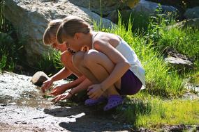 Children Nature play