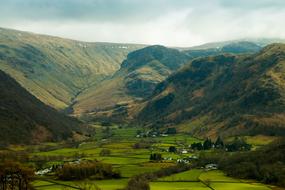 incredible Valley Green Mountains