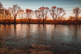 incredible Pond Lake Evening