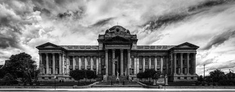 Pueblo County Courthouse with Copper Dome
