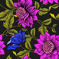 pillows botany floral flower