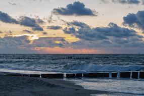 incredible Evening Baltic Sea