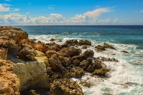 Rocky Coast Sea