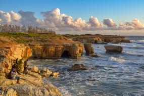 Coast Rock Formation, pegeia, cyprus