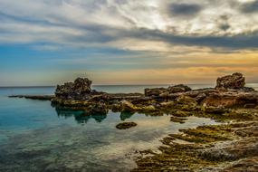 unusually beautiful Rocky Coast
